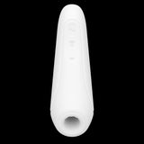 Satisfyer Curvy1+ White Clitoral Stimulator > Sex Toys For Ladies > Air Pulsation - Tophatter Daily Deals