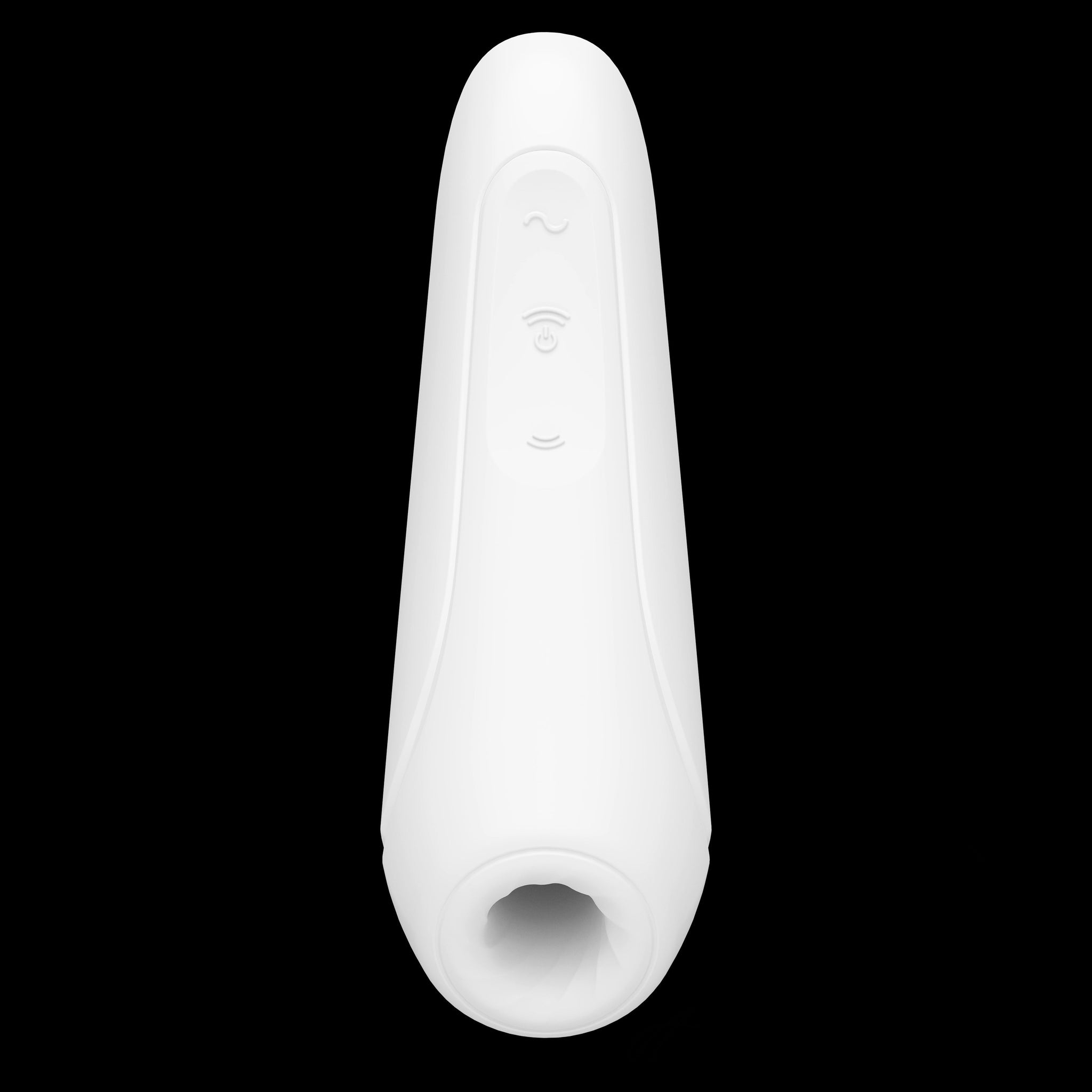 Satisfyer Curvy1+ White Clitoral Stimulator > Sex Toys For Ladies > Air Pulsation - Tophatter Daily Deals