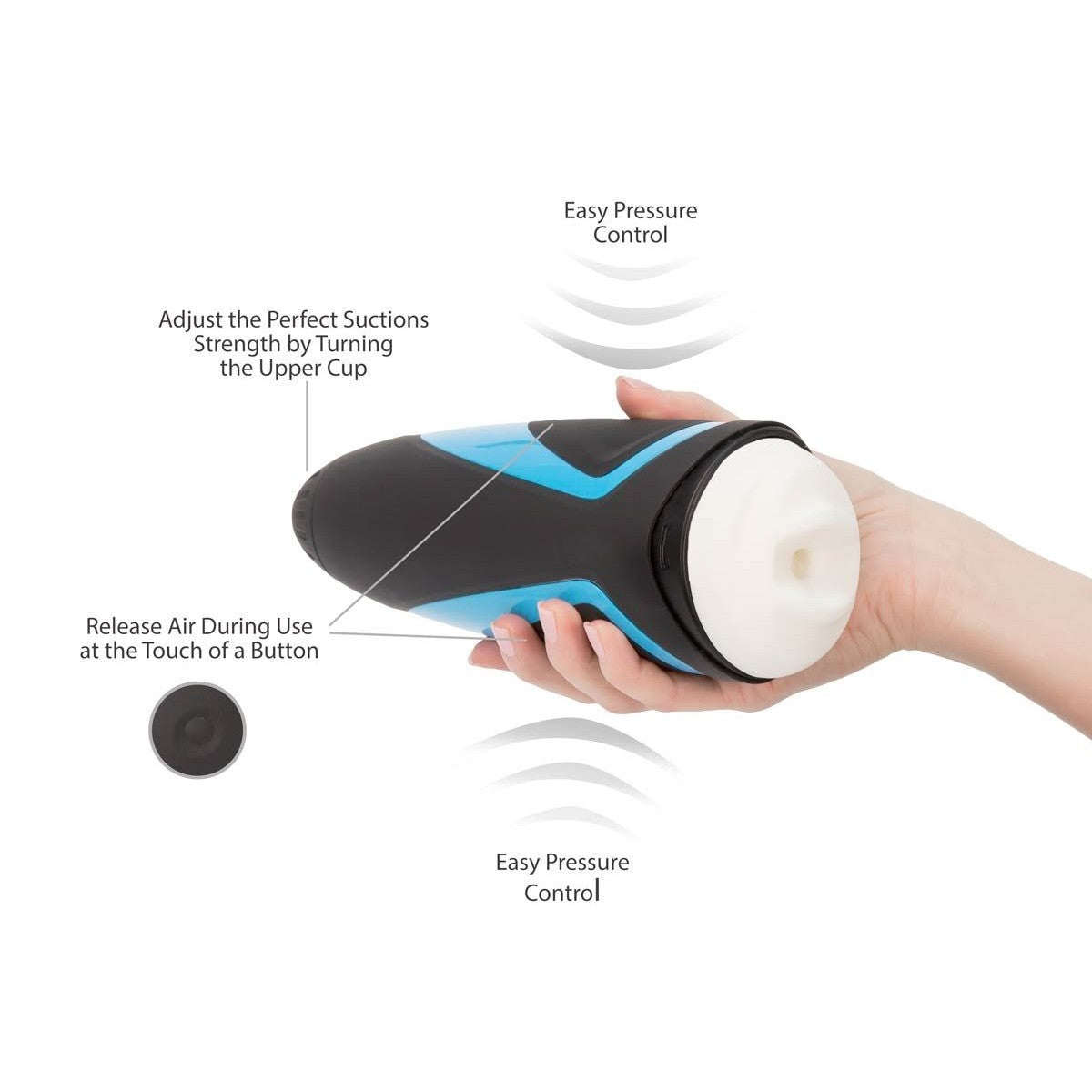 Satisfyer Men Suction Stroker Male Masturbator - Tophatter Daily Deals