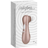 Satisfyer Pro 2 Next Generation Clitoral Stimulator in Rose Gold Clitoral Stimulator - Tophatter Daily Deals