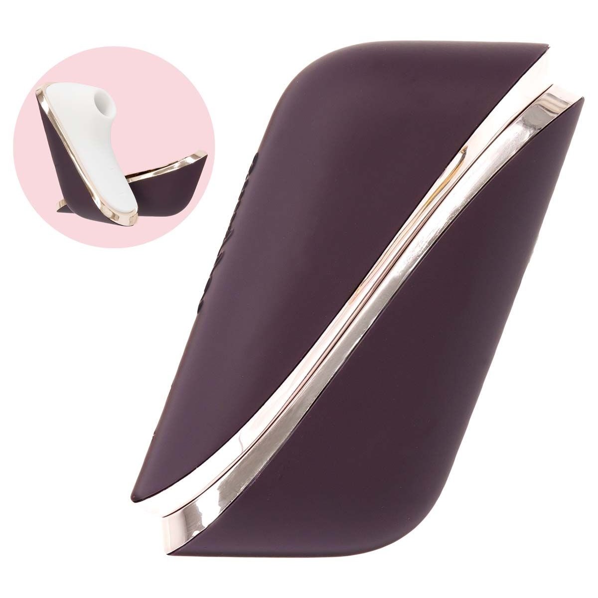 Satisfyer Pro Traveller Clitoral Stimulator Clitoral Stimulator - Tophatter Daily Deals