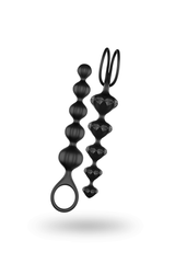 Satisfyer - Love Beads Anal Beads Set - Black Sex Toy - Tophatter Daily Deals