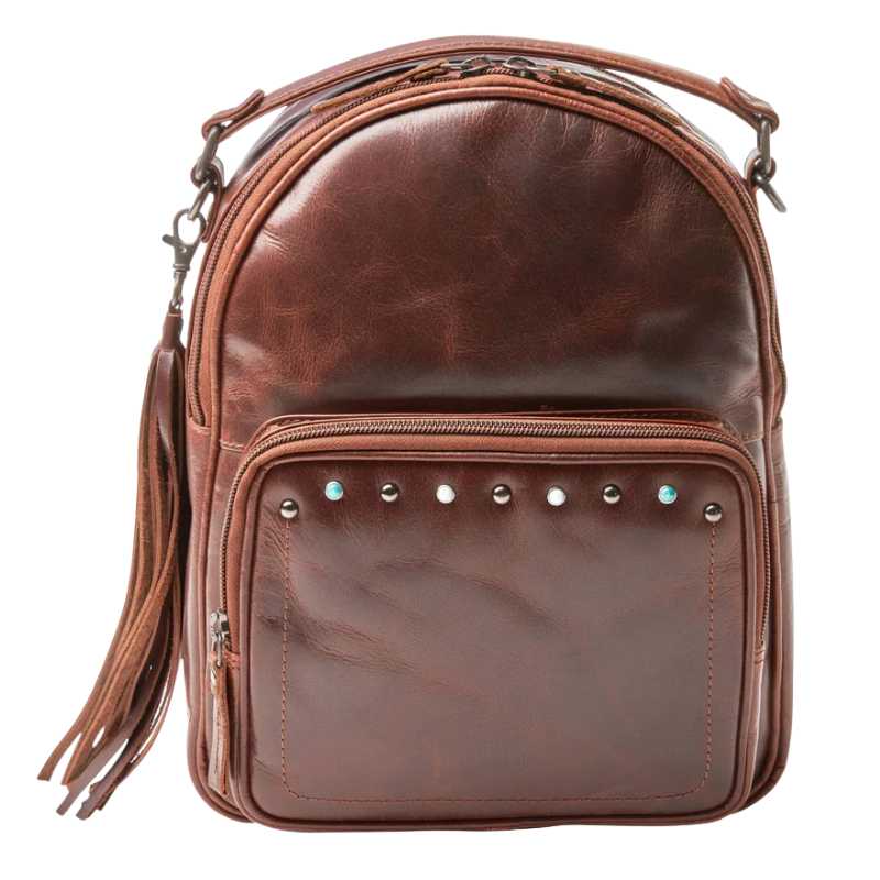 Concealed Carry Sawyer Leather Backpack Handgun Purses - Tophatter Daily Deals