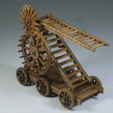 AM009 Scaling Ladder Military Wooden Model Kits For Adults 3D Mechanical Model Kit - Tophatter Daily Deals