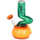 Scary Pumpkin Bent Neck Bong Bongs - Tophatter Daily Deals