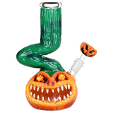 Scary Pumpkin Bent Neck Bong Bongs - Tophatter Daily Deals
