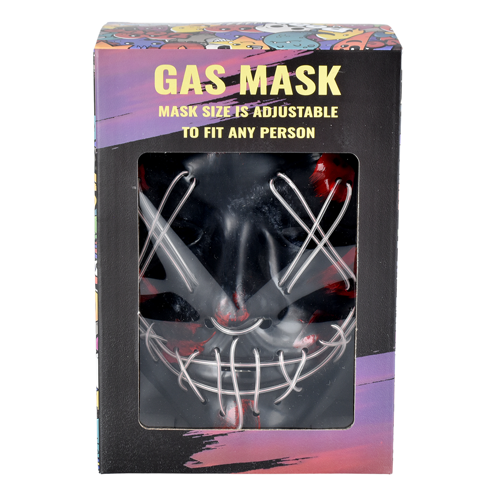 Scary Purge Gas Mask & Acrylic Bong Set Bongs - Tophatter Daily Deals