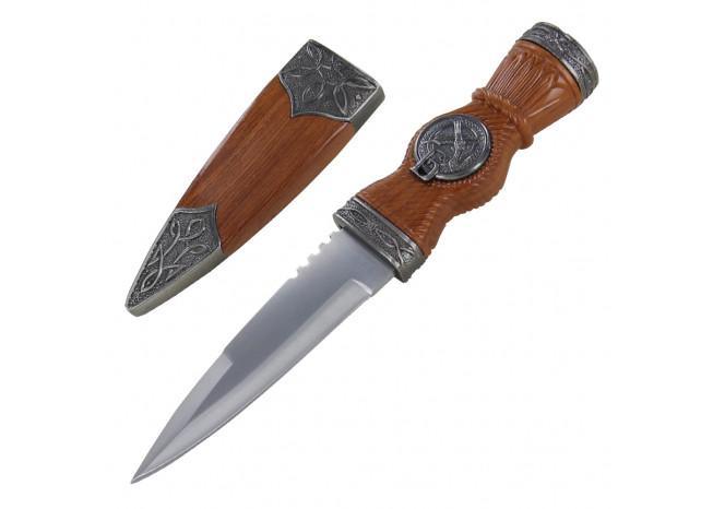 Scottish Gaelic Sgian Dubh Dirk Dagger Knife knives - Tophatter Daily Deals