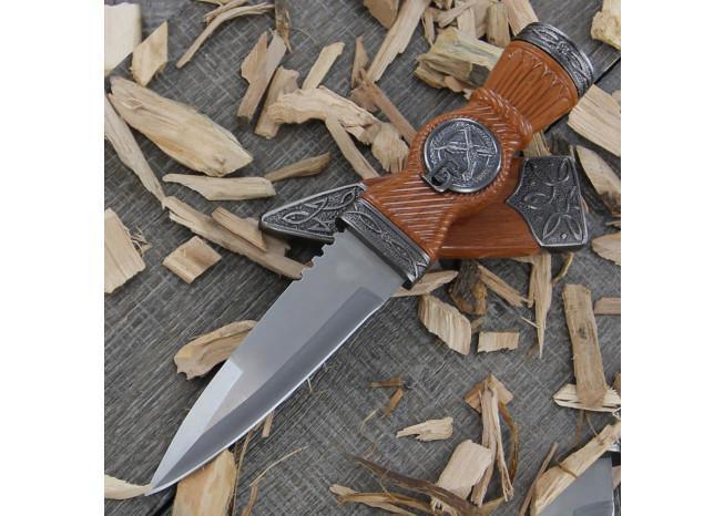 Scottish Gaelic Sgian Dubh Dirk Dagger Knife knives - Tophatter Daily Deals