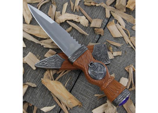 Scottish Gaelic Sgian Dubh Dirk Dagger Knife knives - Tophatter Daily Deals