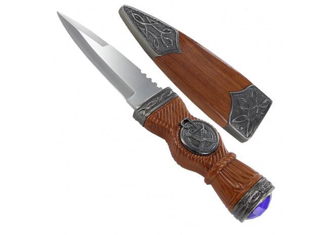 Scottish Gaelic Sgian Dubh Dirk Dagger Knife knives - Tophatter Daily Deals