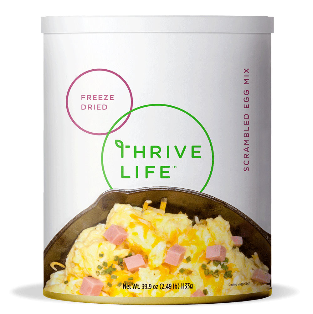 Scrambled Egg Mix 103 Servings Freeze Dried Survival - Tophatter Daily Deals