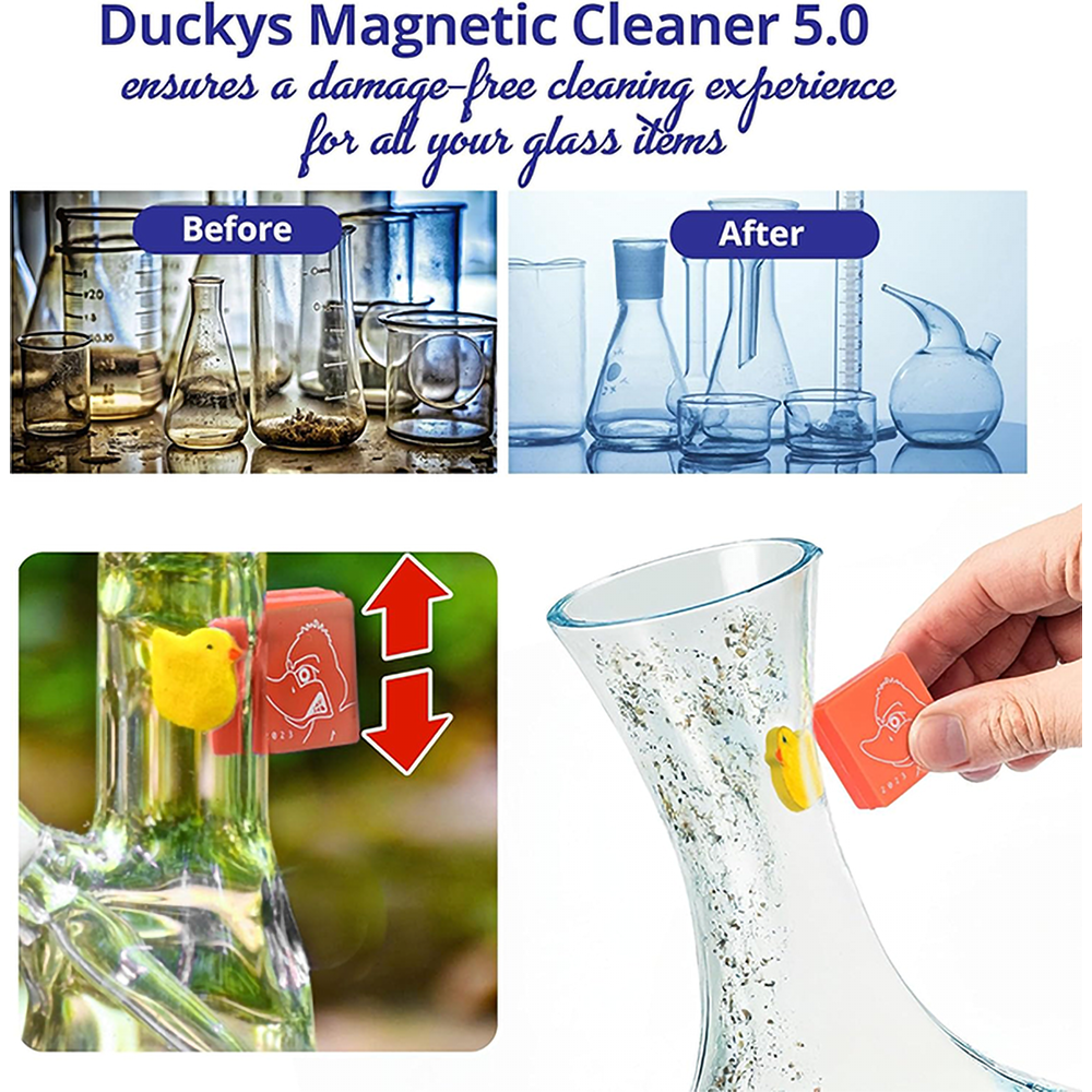 Scrubber Duckys Magnetic Scrubbers Starter Kit Cleaning Supplies - Tophatter Daily Deals