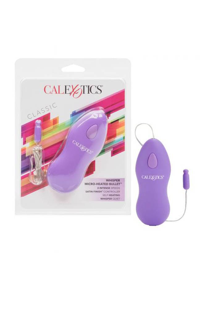 Cal Exotics - Whisper Micro-Heated Bullet Vibrator Sex Toy - Tophatter Daily Deals