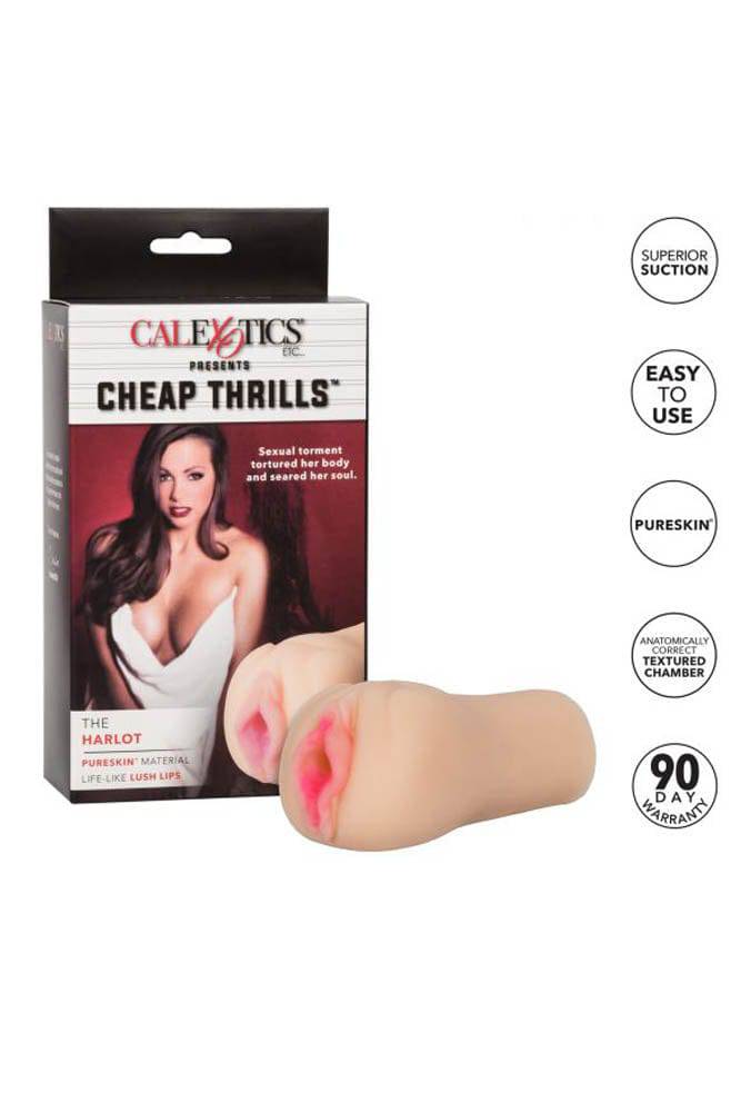 Cal Exotics - Cheap Thrills - The Harlot Stroker Sex Toy - Tophatter Daily Deals