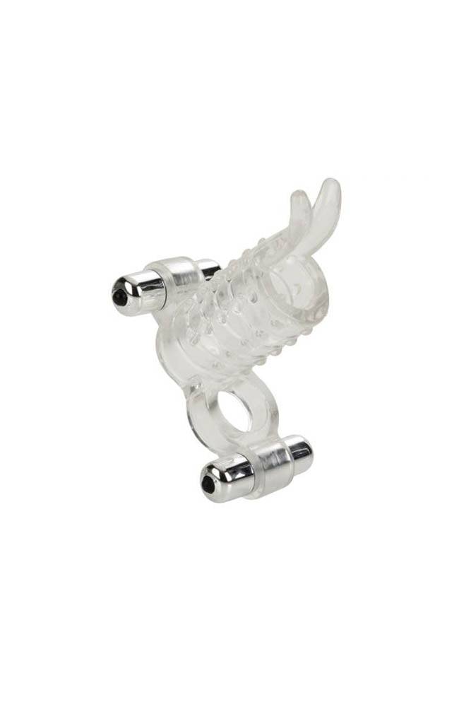 Cal Exotics - Couples Enhancer - Endless Desires Vibrating Cock Ring - Clear Sex Toy - Tophatter Daily Deals