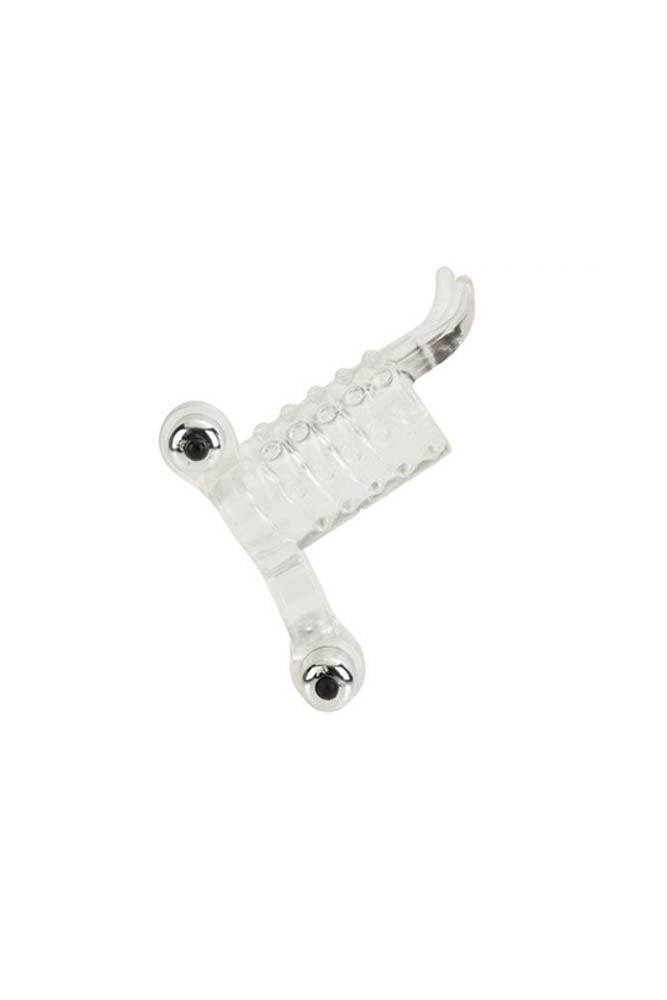 Cal Exotics - Couples Enhancer - Endless Desires Vibrating Cock Ring - Clear Sex Toy - Tophatter Daily Deals