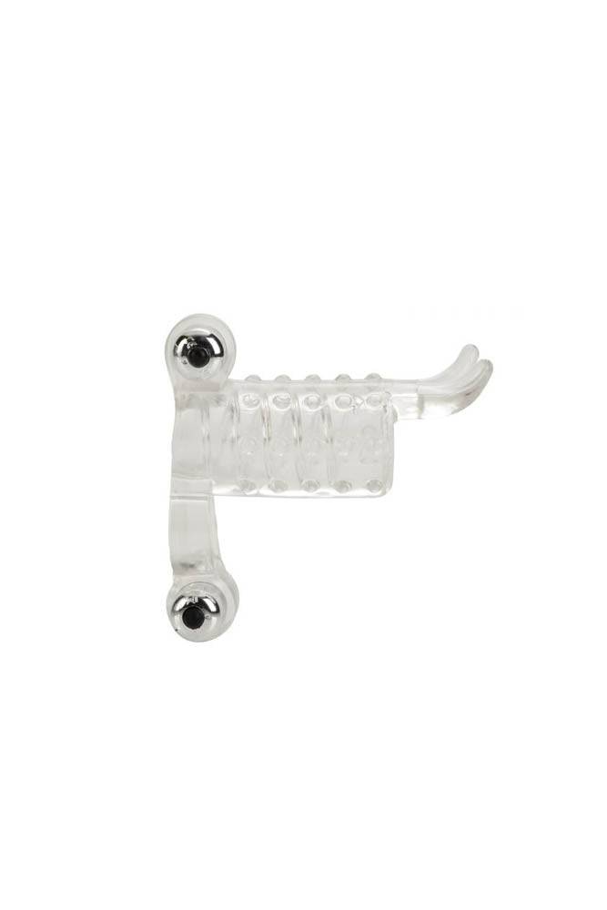 Cal Exotics - Couples Enhancer - Endless Desires Vibrating Cock Ring - Clear Sex Toy - Tophatter Daily Deals