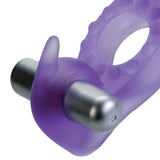 Rockin Rabbit Wireless Vibrating Cock Ring – Soft Stretchy Enhancer with Removable 3-Speed Bullets > Cock Ring > Vibrating - Tophatter Daily Deals