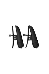 Cal Exotics - Nipple Play - Nipplettes Vibrating Nipple Clamps - Black BDSM - Tophatter Daily Deals