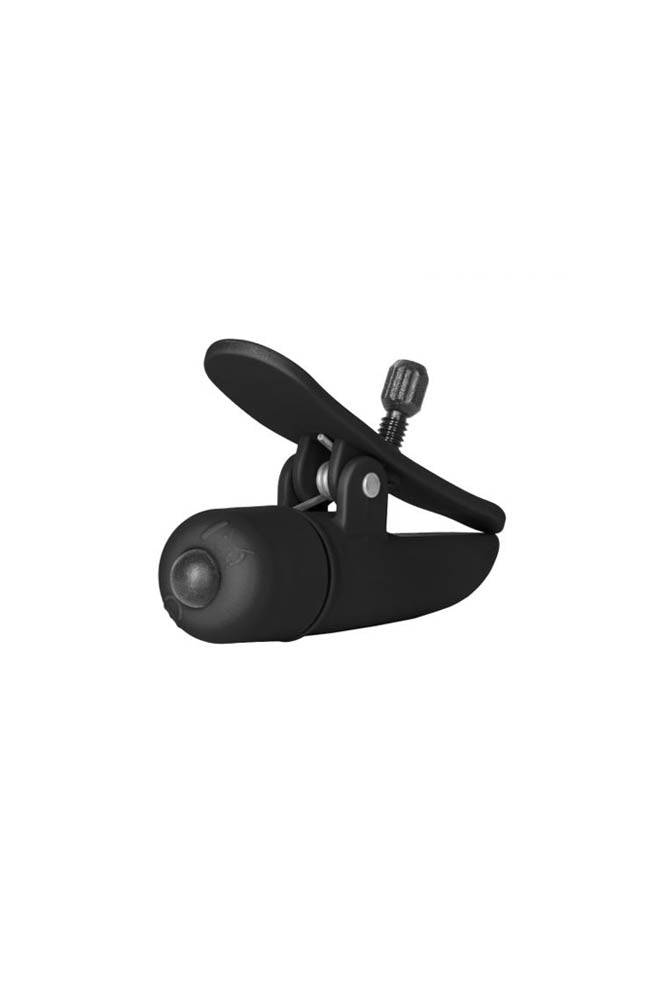 Cal Exotics - Nipple Play - Nipplettes Vibrating Nipple Clamps - Black BDSM - Tophatter Daily Deals