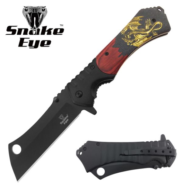 Snake Eye - Spring Assisted Knife - Tophatter Daily Deals