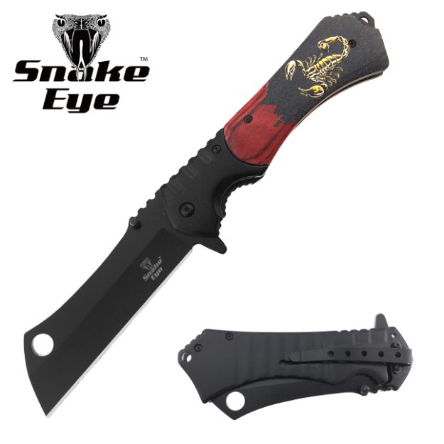 Snake Eye - Spring Assisted Knife - Tophatter Daily Deals