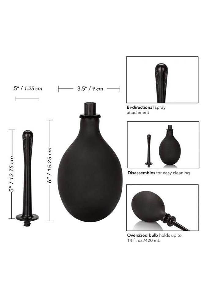 Cal Exotics - Colt - Mega Ass Cleanser Douche - Black Sex Toy - Tophatter Daily Deals