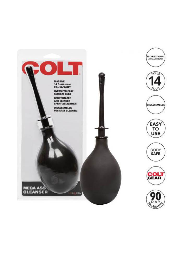 Cal Exotics - Colt - Mega Ass Cleanser Douche - Black Sex Toy - Tophatter Daily Deals