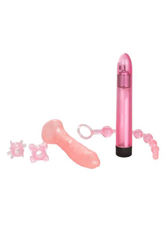 Cal Exotics - Starter Lover's Kit - Pink Sex Toy - Tophatter Daily Deals