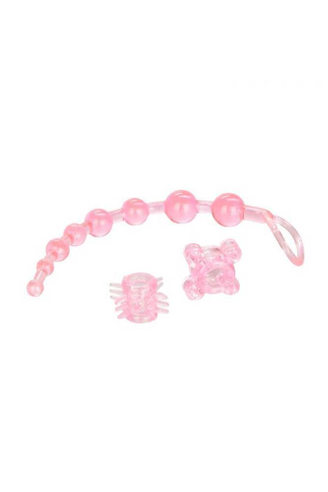 Cal Exotics - Starter Lover's Kit - Pink Sex Toy - Tophatter Daily Deals