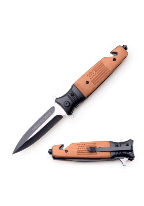 SNAKE EYE - SPRING ASSISTED KNIFE - Tophatter Daily Deals