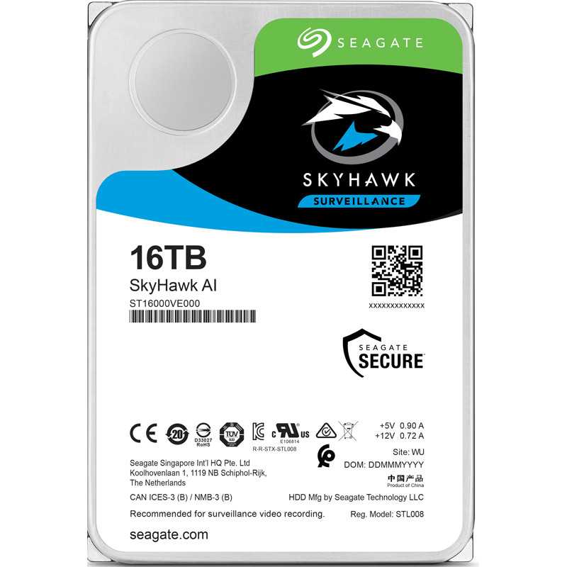 SEAGE SKYHAWK 16TB SURVEILLANCE HARD DRIVE - Tophatter's Army Deals CCTV - Tophatter Daily Deals