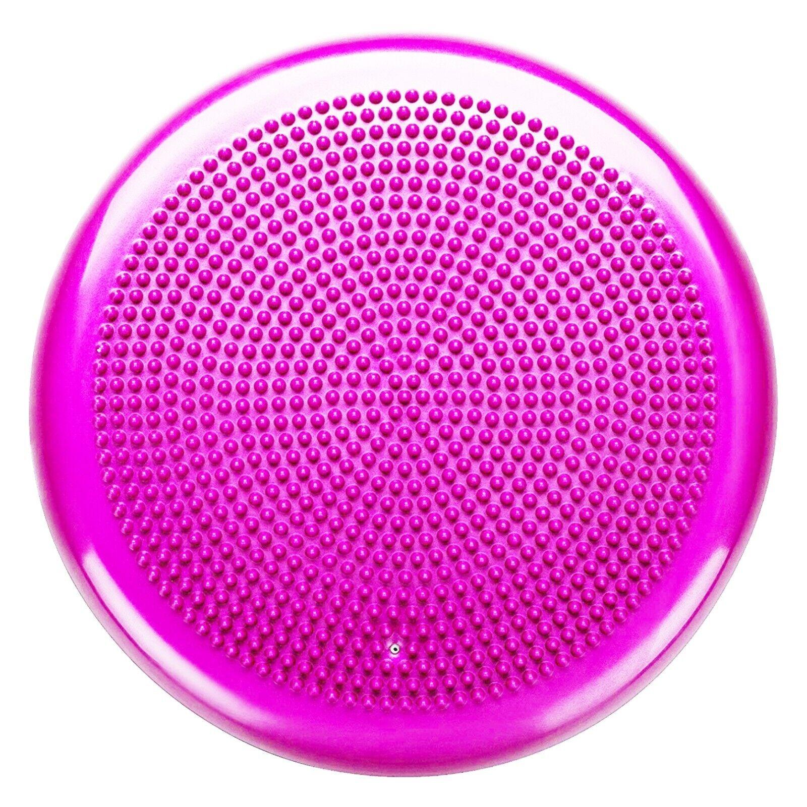 Wobble Cushion Sensory - Wobble Cushion Balance Disc Inflatable Balance Cushion Core Strength for Fitness Pink Health Care - Tophatter Daily Deals