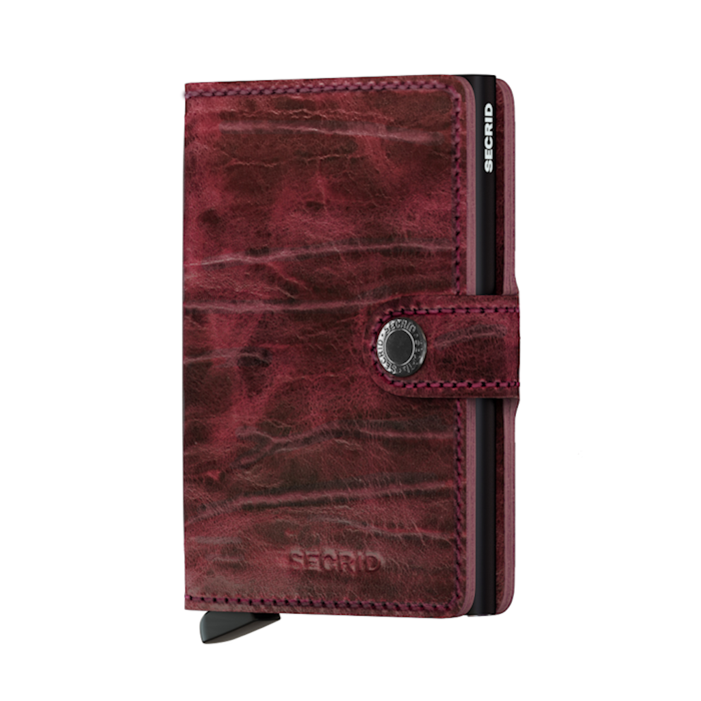 Secrid Miniwallet Dutch Martin Bordeaux wallet - Tophatter Daily Deals
