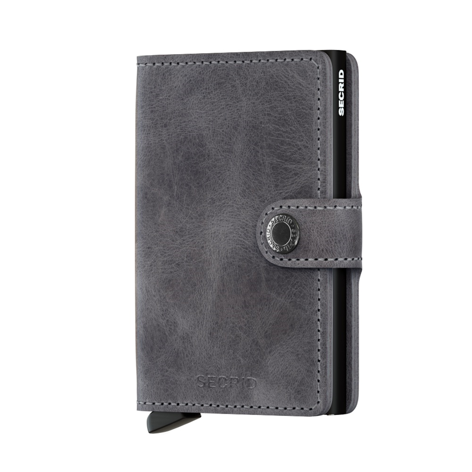 Secrid Miniwallet Vintage Grey - Black wallet - Tophatter Daily Deals