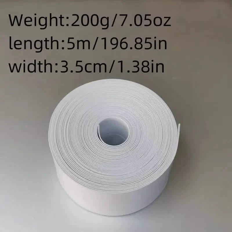 Self-Adhesive Waterproof Caulk Strip - Moisture-Resistant Sealing Tape for Kitchen & Bathroom Bath - Tophatter Daily Deals