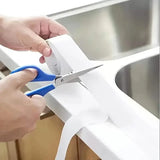 Self-Adhesive Waterproof Caulk Strip - Moisture-Resistant Sealing Tape for Kitchen & Bathroom Bath - Tophatter Daily Deals