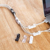 Self-Adhesive Wire Organizer Line Cable Plastic Clips School, Office & Art Supplies - Tophatter Daily Deals