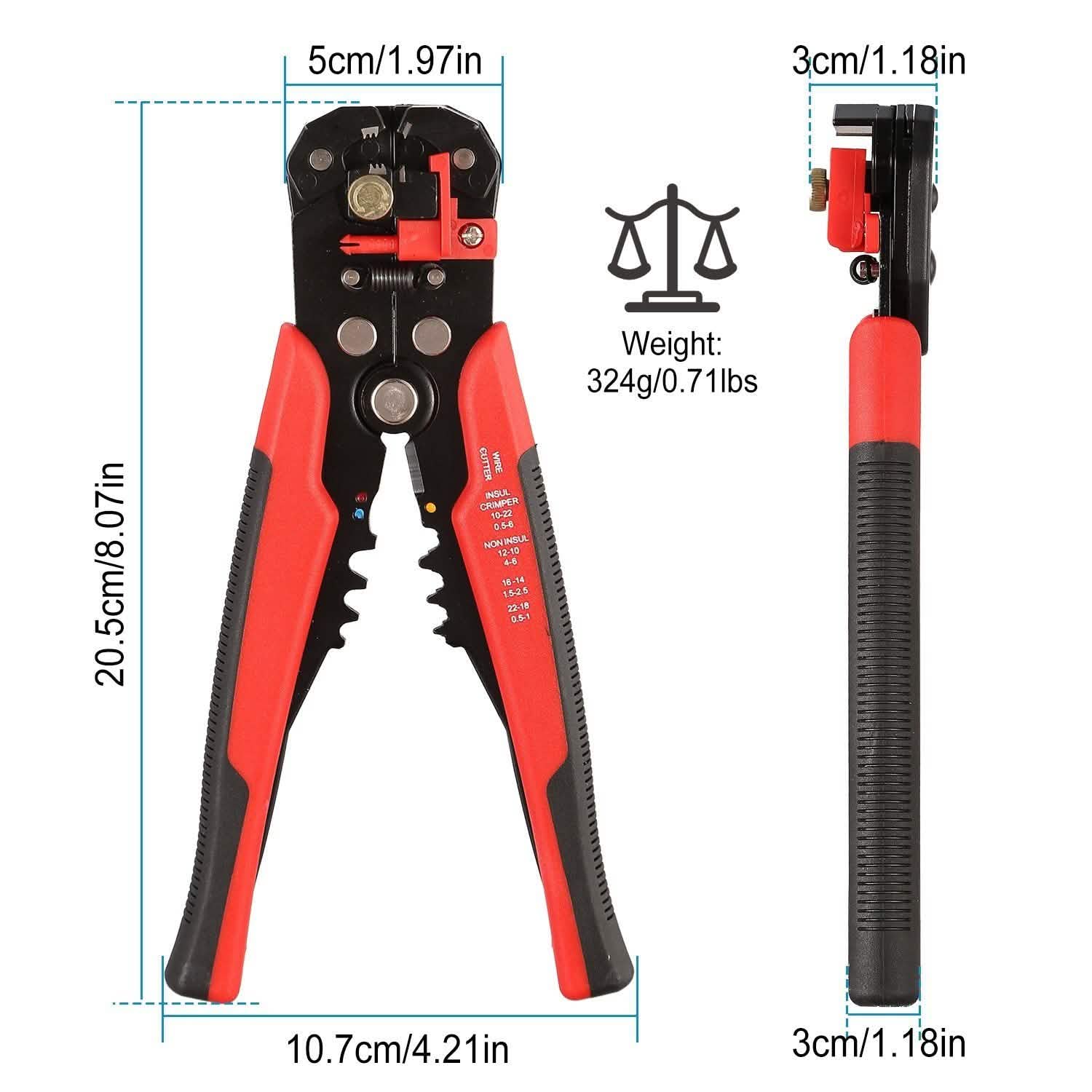 Self-Adjusting Multifunctional Wire Stripper Home Improvement - Tophatter Daily Deals