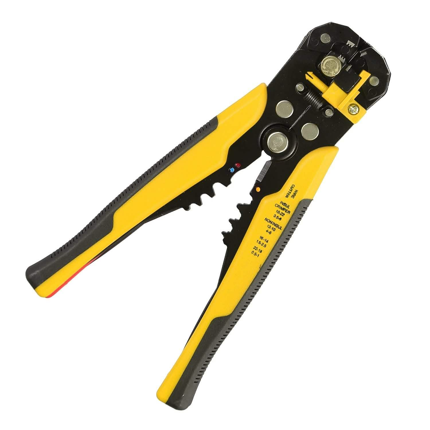 Self-Adjusting Multifunctional Wire Stripper Yellow Home Improvement - Tophatter Daily Deals