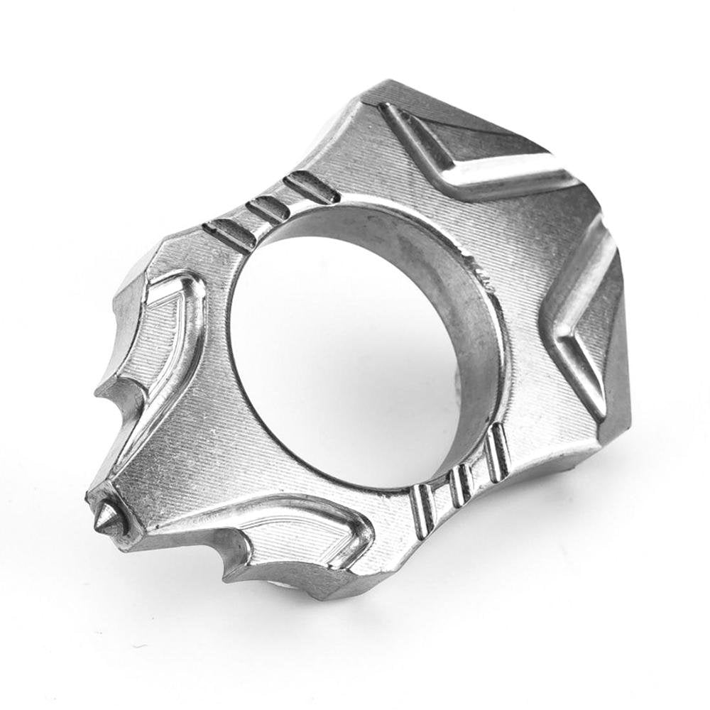 Stainless Steel Self Defense Ring Brass Knuckles - Tophatter Daily Deals