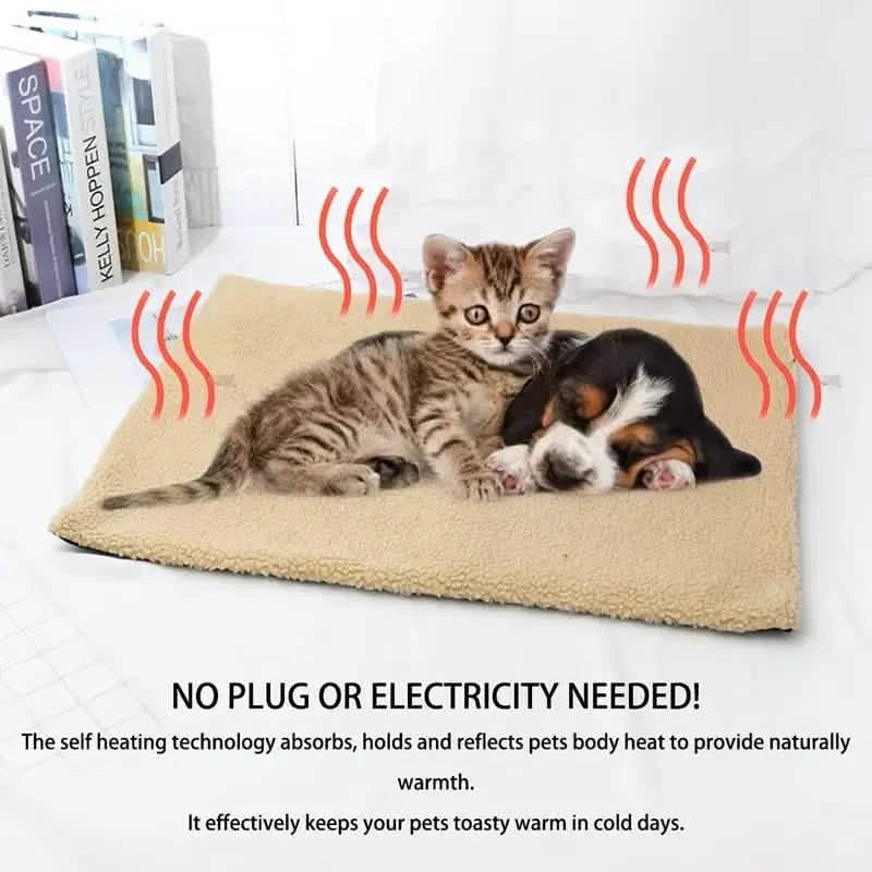 Self Heating Pet Mat Pet Supplies - Tophatter Daily Deals