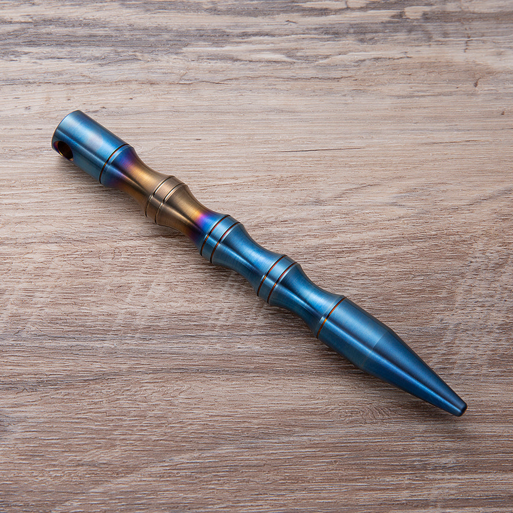 Stinger TC4 Titanium Kubotan Self Defense Keychain Self Defense Kubotan - Tophatter Daily Deals