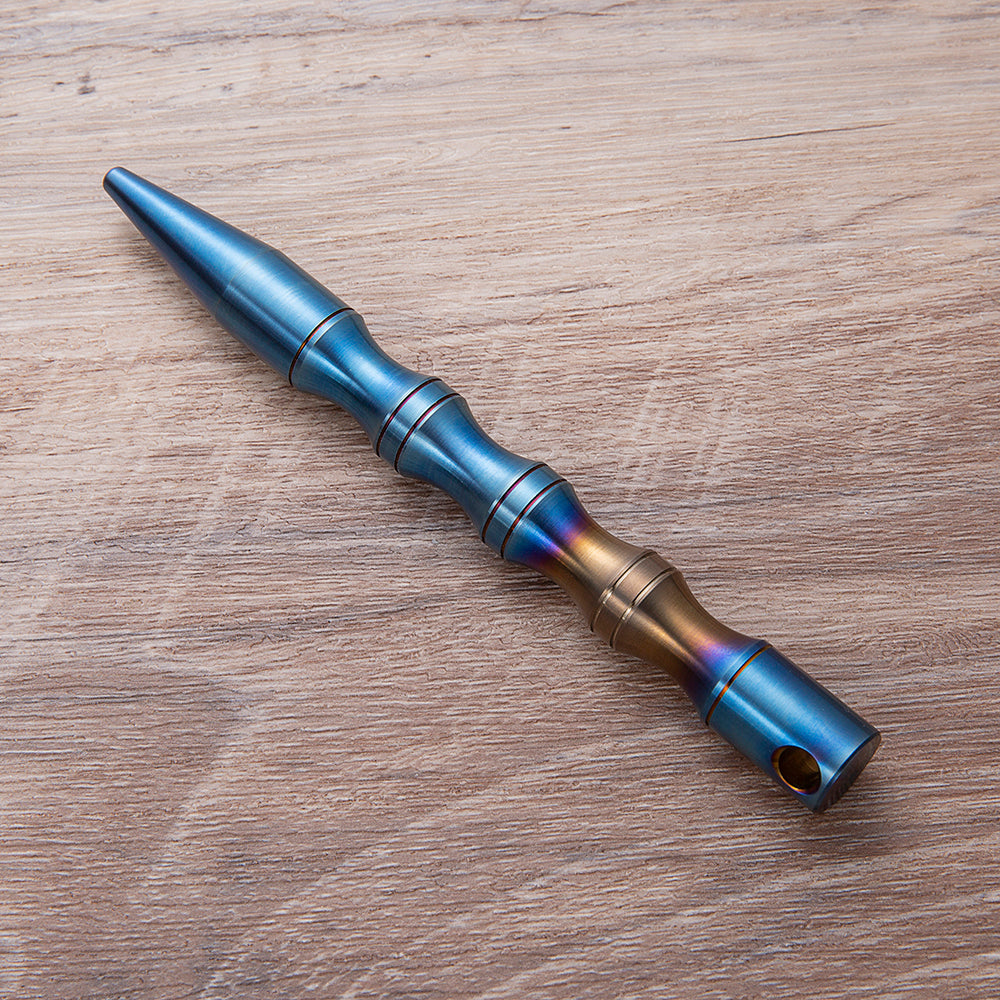 Stinger TC4 Titanium Kubotan Self Defense Keychain Self Defense Kubotan - Tophatter Daily Deals