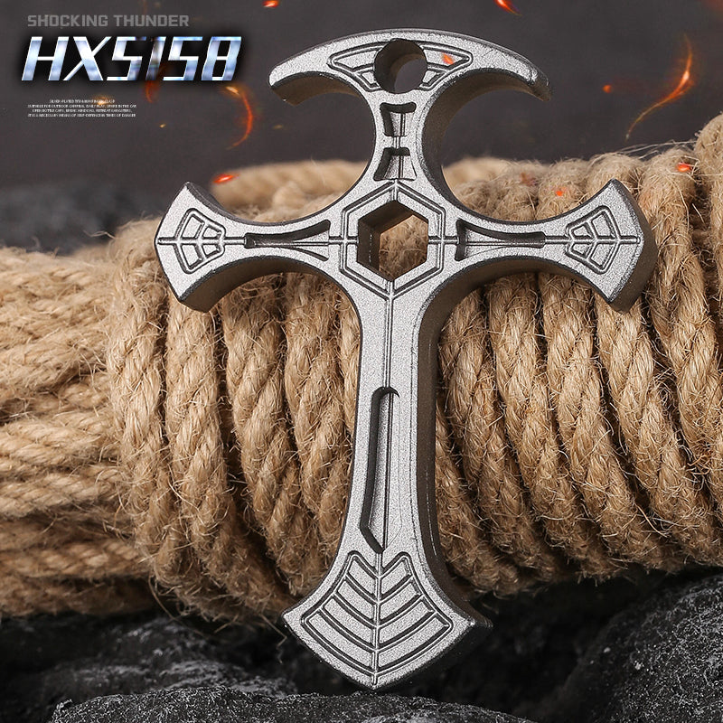 2024 New Cross Self Defense Necklace Self Defense Jewelry - Tophatter Daily Deals