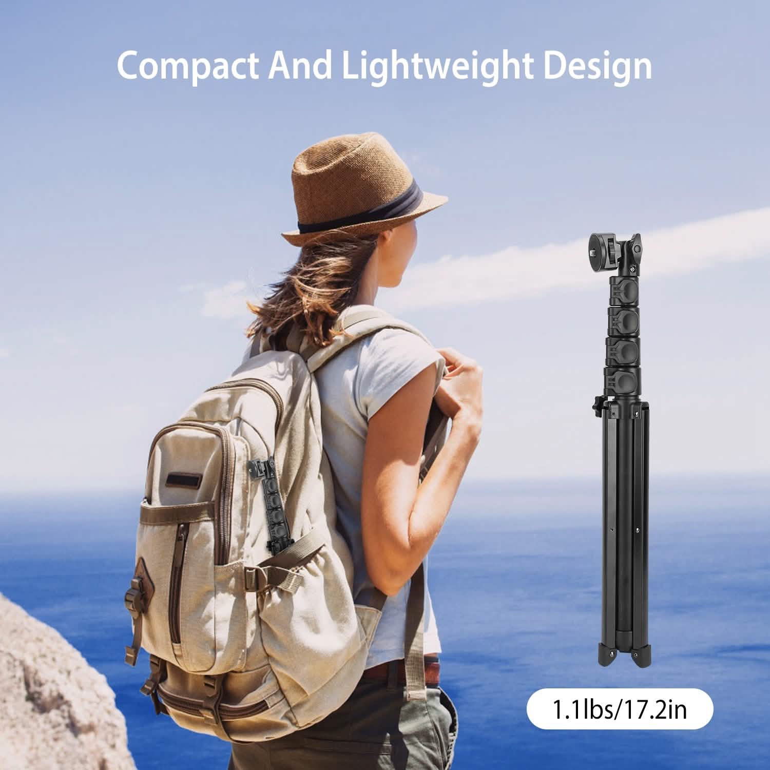 Selfie Stick Tripod Wireless Desktop Phone Tripod Stand Mobile Accessories - Tophatter Daily Deals