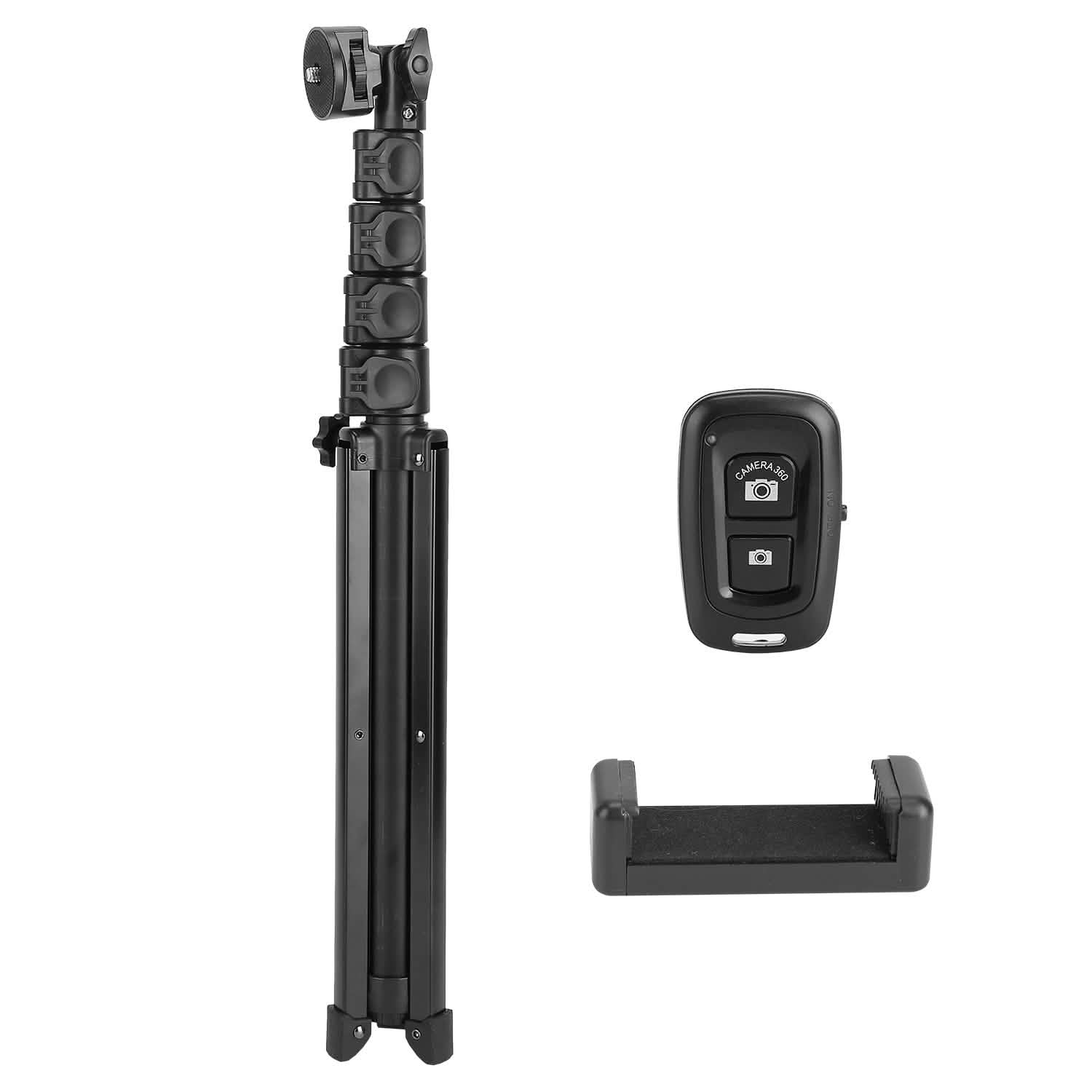 Selfie Stick Tripod Wireless Desktop Phone Tripod Stand Mobile Accessories - Tophatter Daily Deals