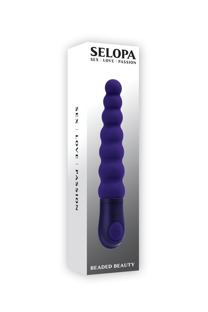 Selopa - Beaded Beauty Vibrator - Purple Sex Toy - Tophatter Daily Deals