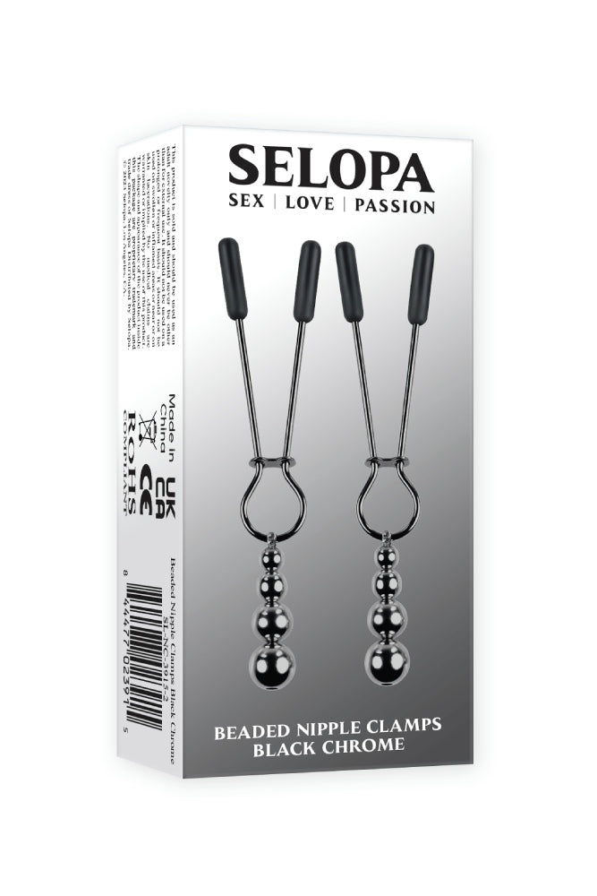 Selopa - Beaded Nipple Clamps - Assorted Colors BDSM - Tophatter Daily Deals
